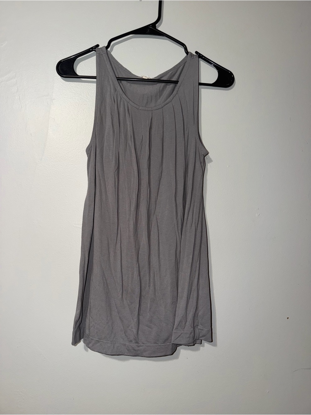 J. Crew Lightweight Gray Scoop Neck Tank